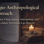 Ugo Bianchi yang membahas Religio-Anthropological Approach, dengan fokus pada definisi agama, metode, perbandingan, antropologi sosial, dan sejarah agama.