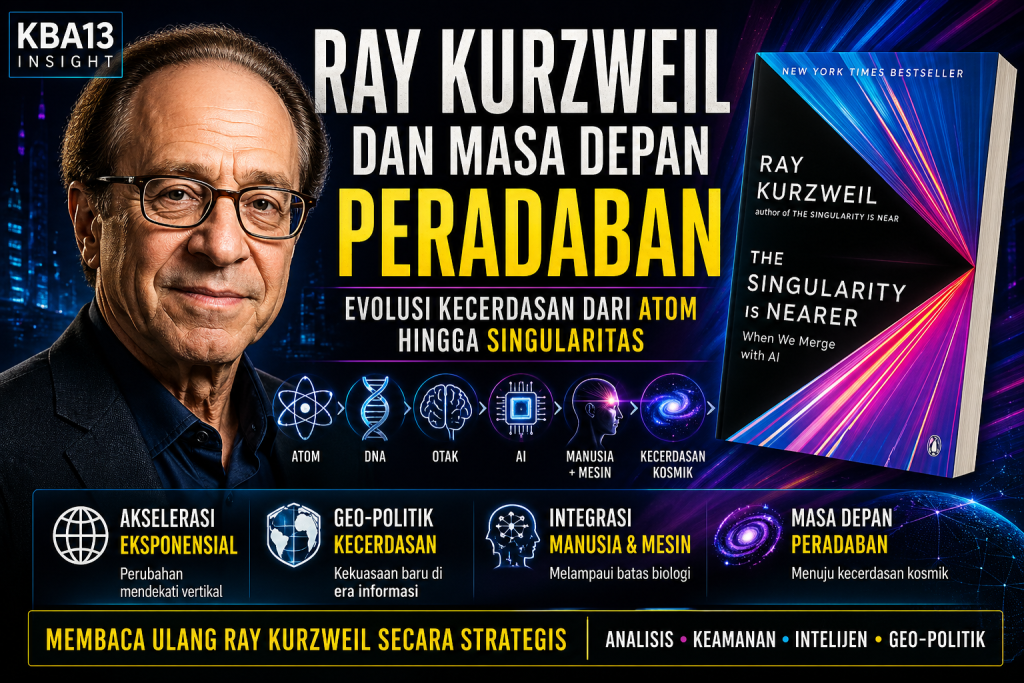 Dari Atom ke Singularitas: Membaca Ray Kurzweil dan Masa Depan Peradaban Manusia