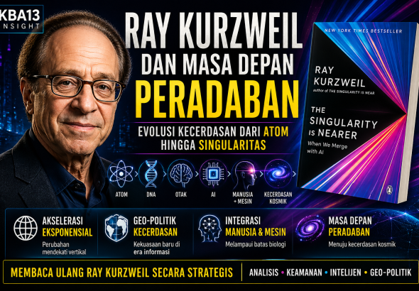 Dari Atom ke Singularitas: Membaca Ray Kurzweil dan Masa Depan Peradaban Manusia
