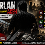 Harlan dalam masyarakat Aceh adalah cermin gelap ketika keberanian kehilangan adab, backing mengalahkan hukum, dan kekuasaan informal hidup dari rasa takut.