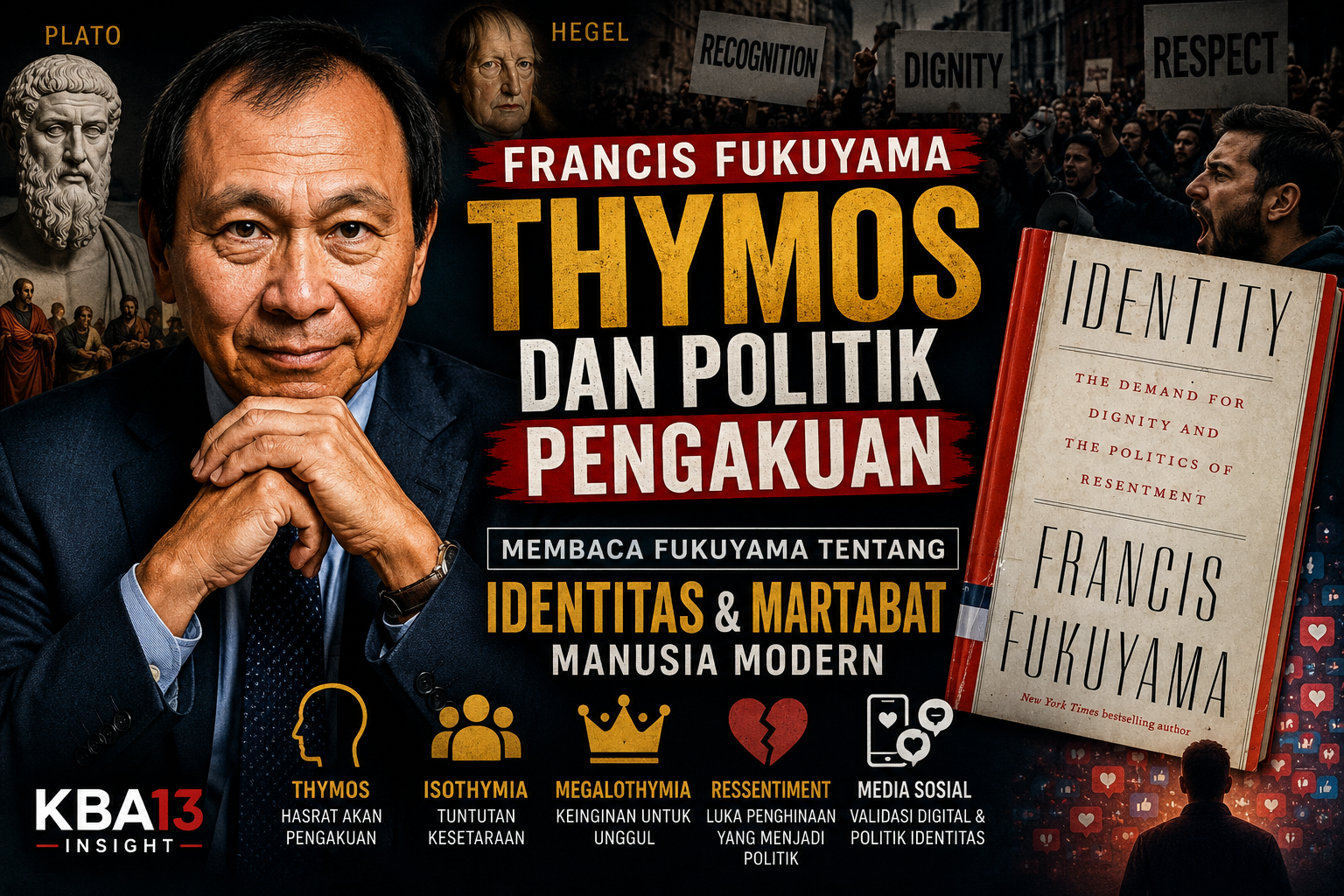 Francis Fukuyama dan Politik Martabat: Membaca Krisis Identitas dalam Demokrasi Modern