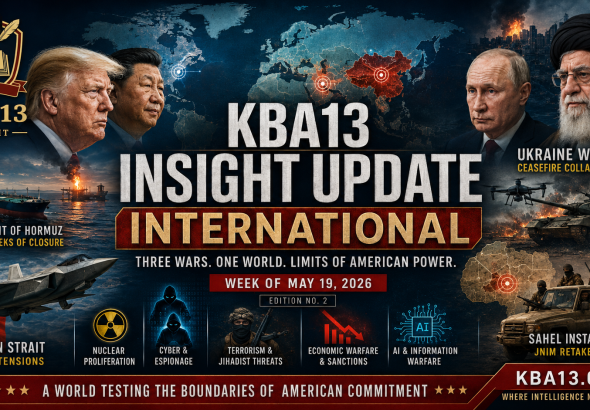 A strategic intelligence map of the week: Iran, China, Ukraine, Taiwan, nuclear risk, cyber warfare, and the overstretch of American power.