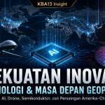 Di abad ke-21, kekuatan global tidak lagi hanya ditentukan oleh senjata dan sumber daya alam, tetapi oleh kemampuan berinovasi dalam AI, drone, semikonduktor, dan teknologi strategis yang membentuk masa depan geopolitik dunia.