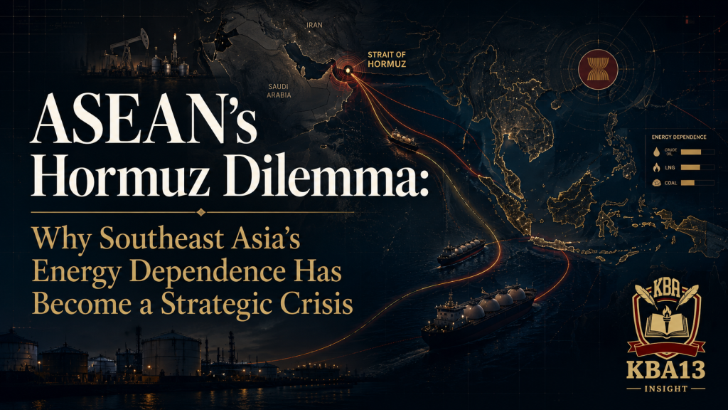 ASEAN’s Hormuz Dilemma: The Strategic Cost of Silence