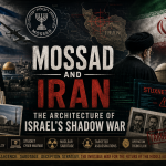 Mossad and Iran: a cinematic portrait of espionage, nuclear sabotage, cyber warfare, and the invisible architecture of Israel’s long shadow war in the Middle East.