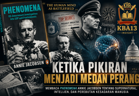 A strategic intelligence analysis inspired by Annie Jacobsen’s Phenomena on the hidden history of mind, power, and modern warfare.