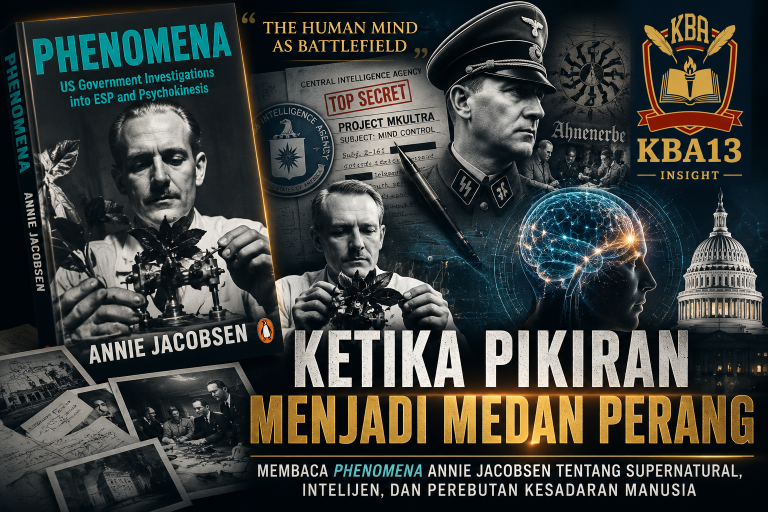 A strategic intelligence analysis inspired by Annie Jacobsen’s Phenomena on the hidden history of mind, power, and modern warfare.