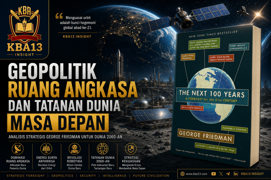 Geopolitik ruang angkasa masa depan, dominasi Amerika, energi antariksa, dan prediksi George Friedman tentang tatanan dunia abad ke-21