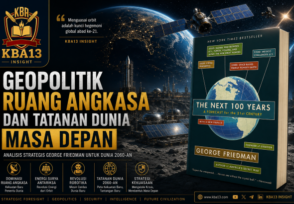 Geopolitik ruang angkasa masa depan, dominasi Amerika, energi antariksa, dan prediksi George Friedman tentang tatanan dunia abad ke-21