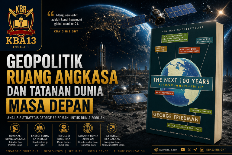 Geopolitik ruang angkasa masa depan, dominasi Amerika, energi antariksa, dan prediksi George Friedman tentang tatanan dunia abad ke-21