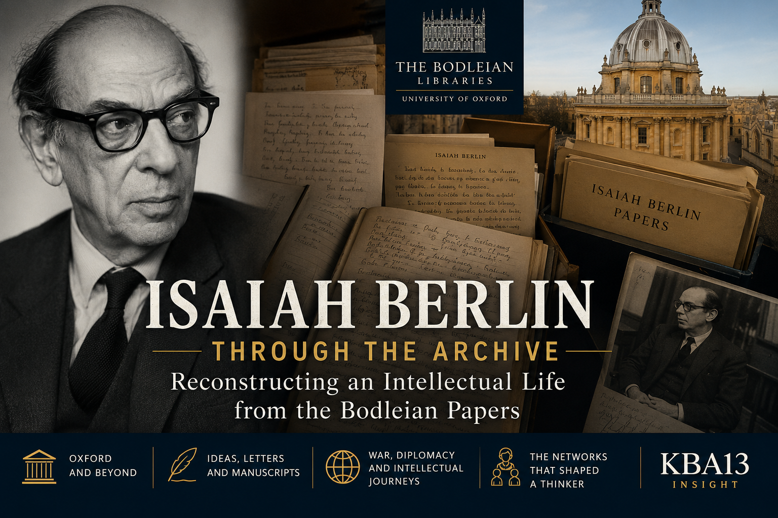 Isaiah Berlin Through the Archive: Reconstructing an Intellectual Life from the Bodleian Papers