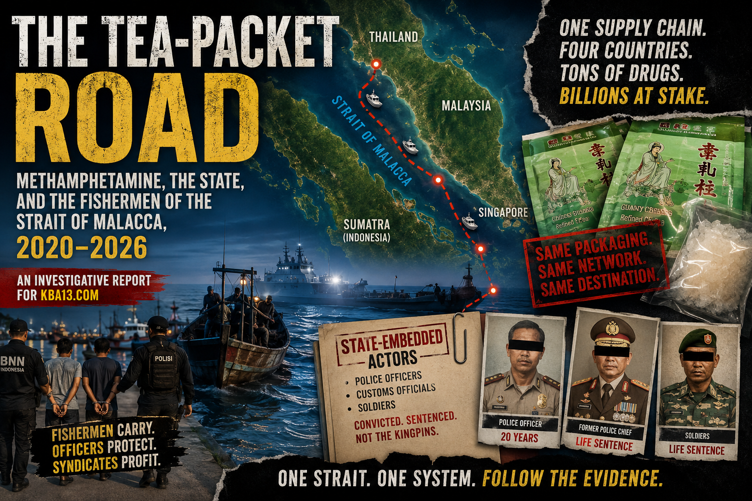 The Tea-Packet Road:Methamphetamine, the State, and the Fishermen of the Strait of Malacca, 2020–2026