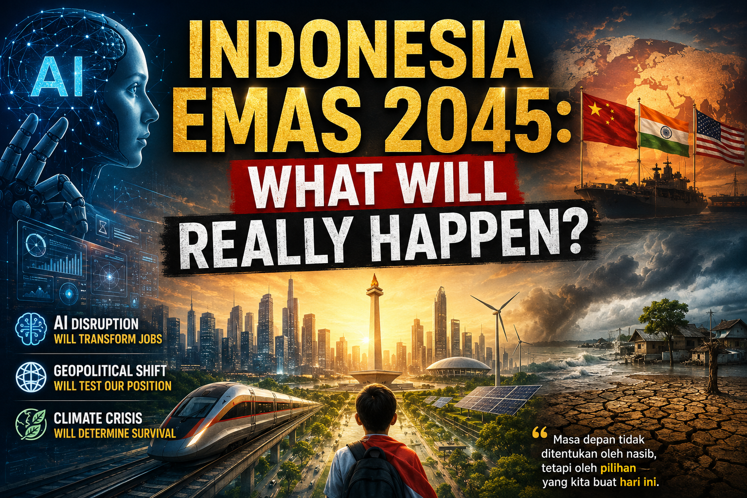 Indonesia Emas 2045: What Will Really Happen?