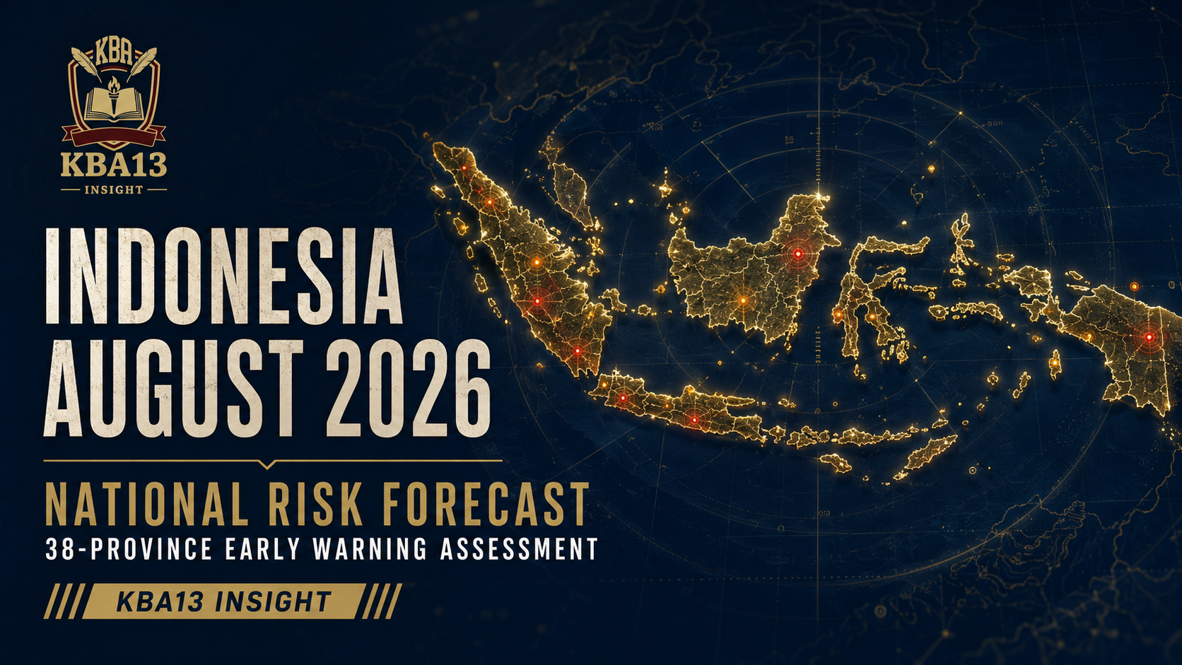Indonesia’s August 2026 Risk Forecast: An Early Warning Assessment of All 38 Provinces