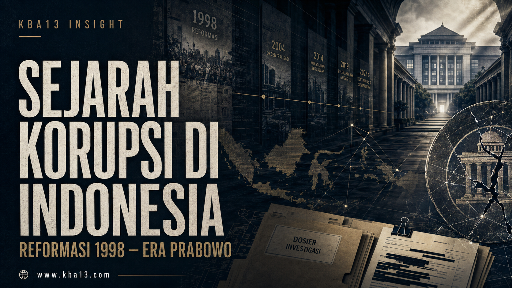 Sejarah Korupsi di Indonesia: Dari Reformasi 1998 hingga Era Prabowo Subianto
