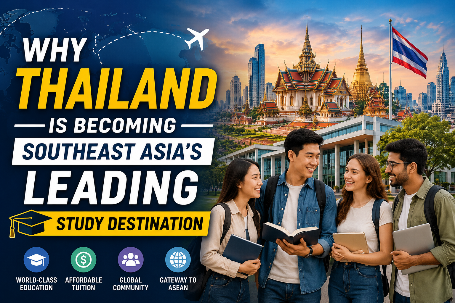 Why Thailand Is Becoming Southeast Asia’s Leading Study Destination