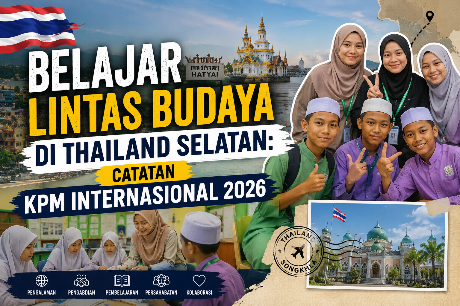 Belajar Lintas Budaya di Thailand Selatan: Catatan KPM Internasional 2026