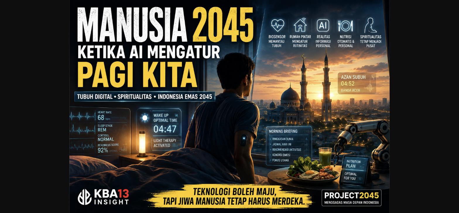 Human Mornings in 2045: AI, the Digital Body, and the Struggle to Remain Human