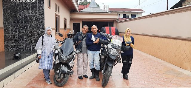Motorcycle touring from Medan toward the gateway of Aceh