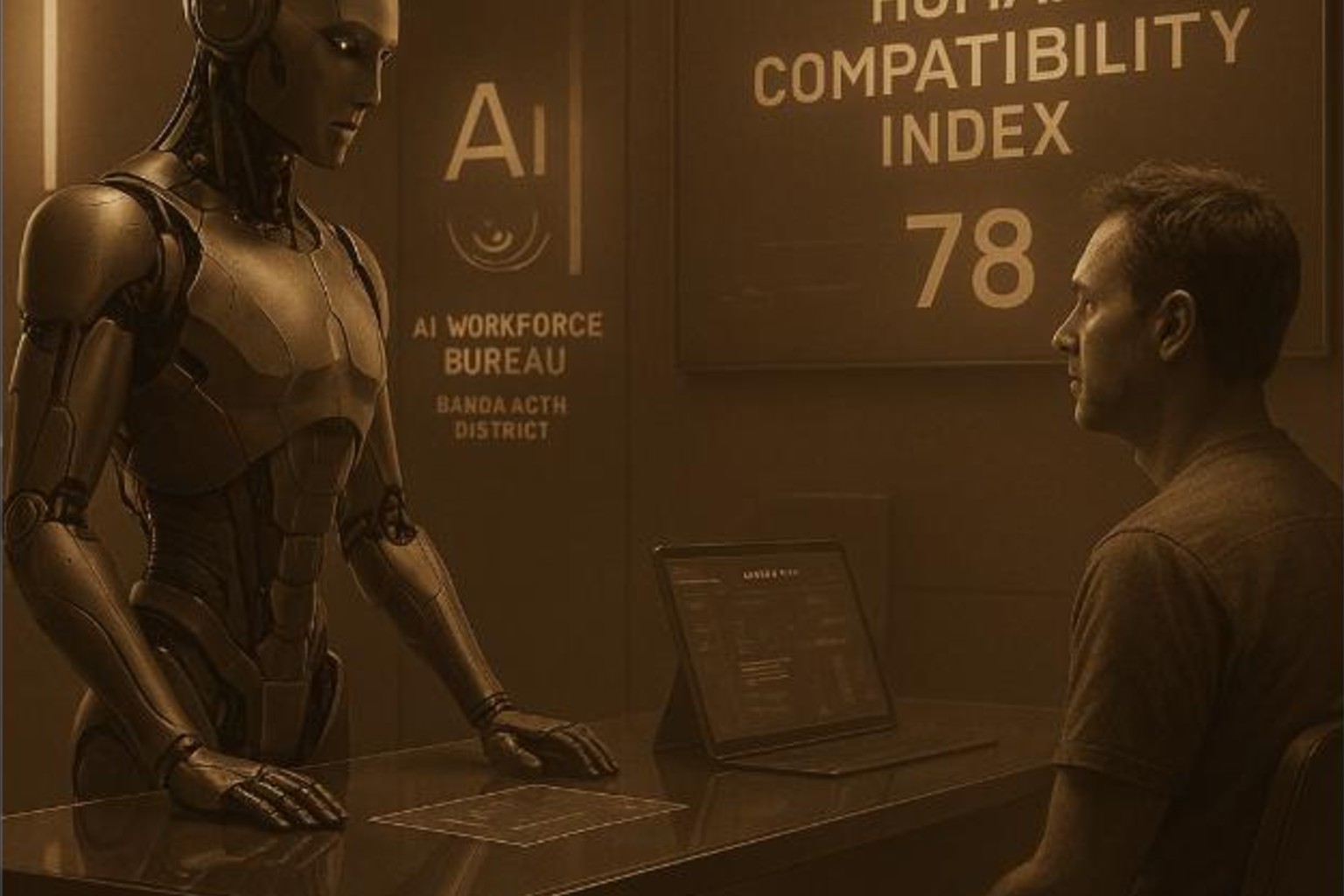 Worker Recruitment in 2045: When AI Decides Who Deserves to Be Human
