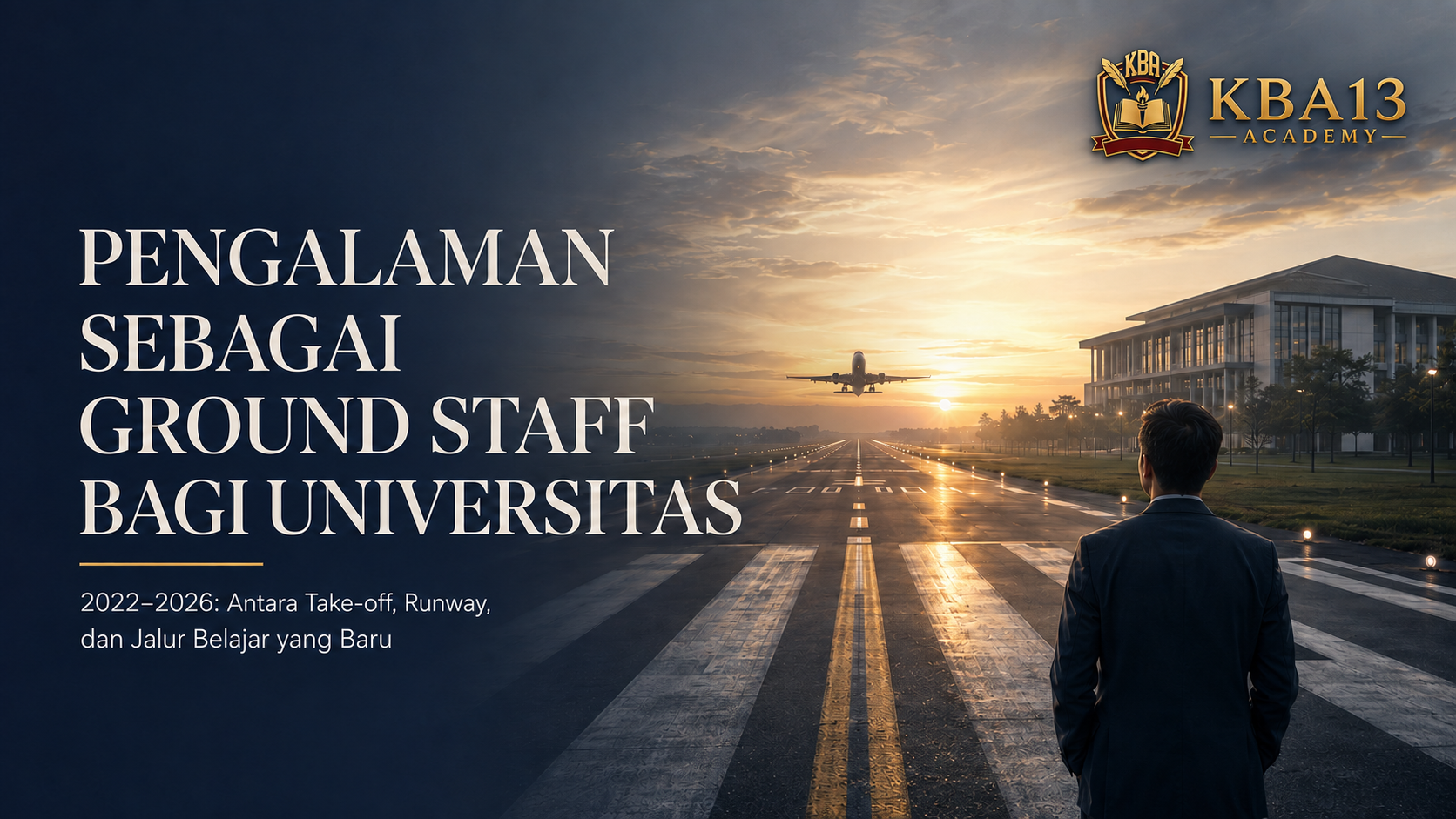 Pengalaman Sebagai Ground Staff bagi Universitas sejak 2022 hingga 2026: Antara Take-off, Runway, dan Jalur Belajar yang Baru