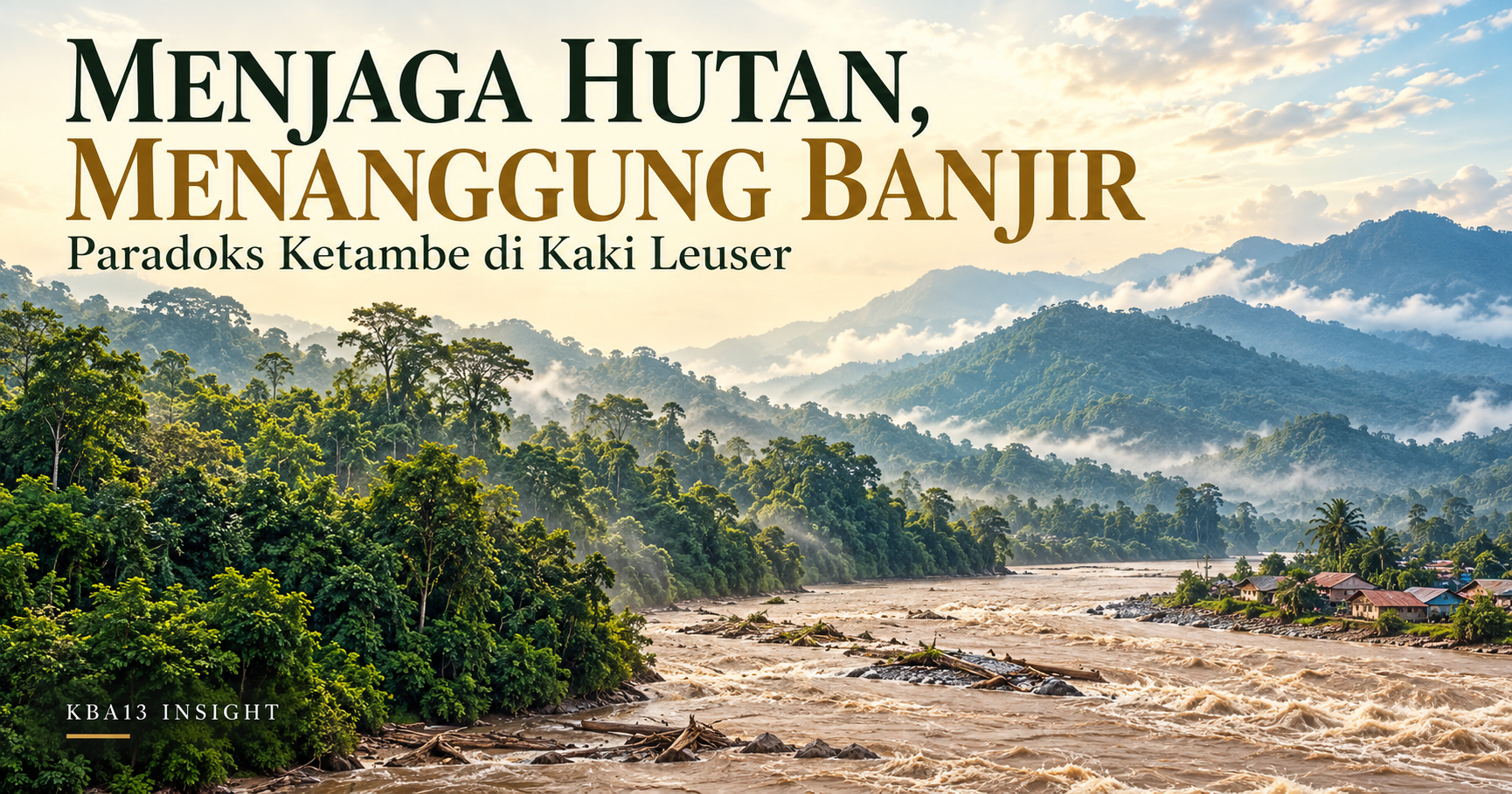Menjaga Hutan, Menanggung Banjir: Paradoks Ketambe dan Pelajaran Ekologis dari Kaki Leuser